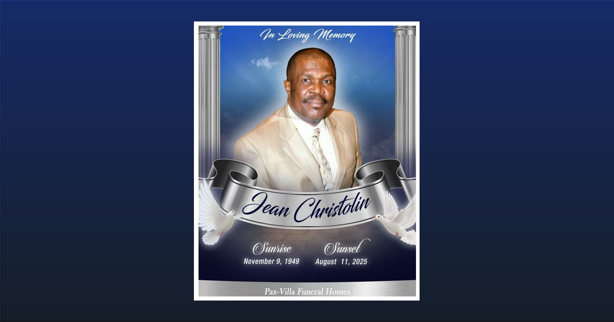 Jean Christolin Obituary, Orlando, FL