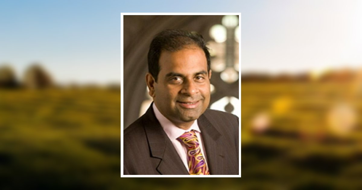 Srinivas Aravamudan Obituary GentryNewell & Vaughn Funeral Home
