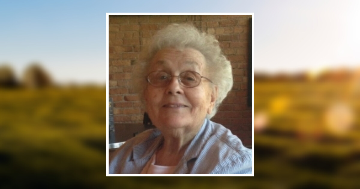 Alice Weber Obituary 2017 - Keithley Funeral Homes