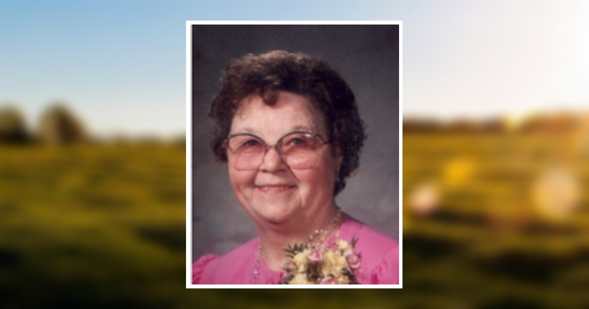 Elberta M. Vorpahl Obituary 2005 Wichmann Funeral Homes