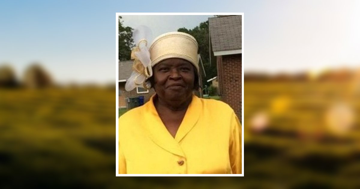 Geraldine Andrews Obituary 2021 S. Connor Memorial Funeral Home