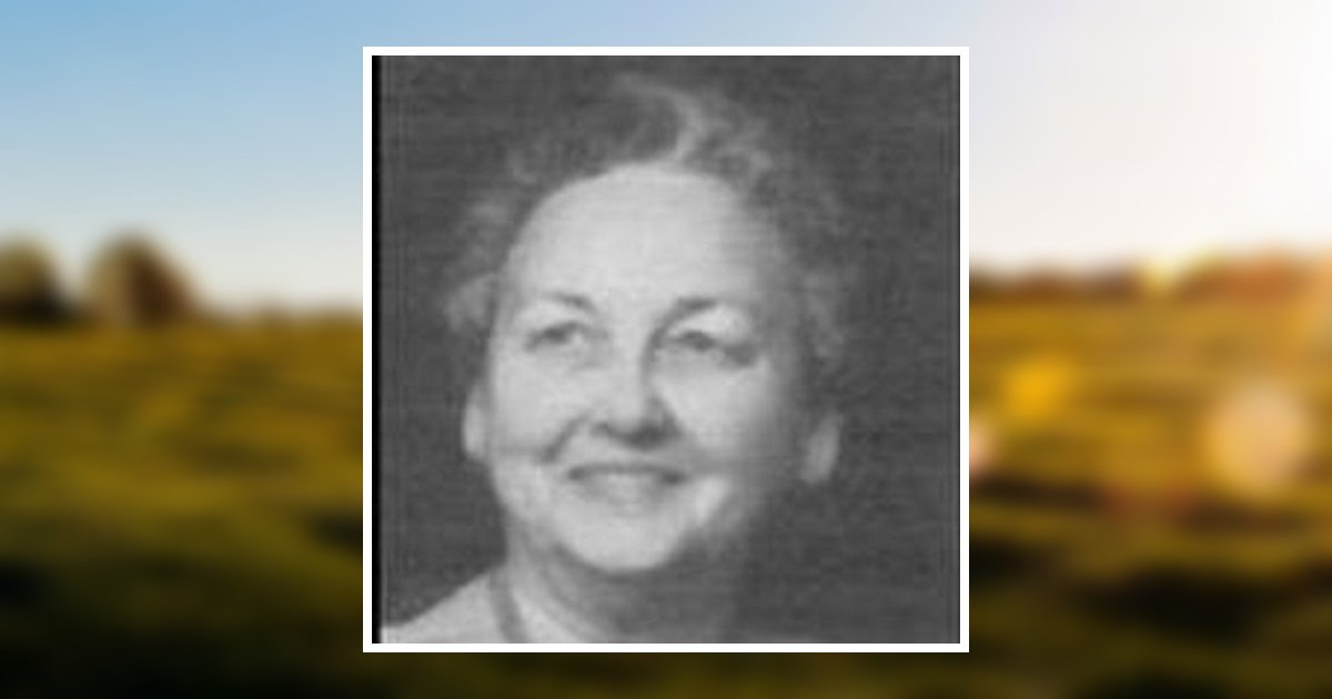 Medora Burrow Morris Obituary 2006 Chauvin Funeral Home & Crematory
