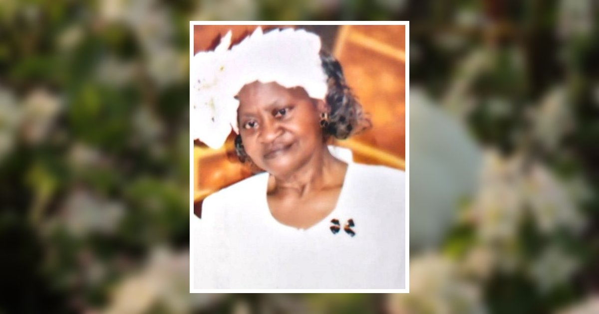 Portrait of Mother Cora Mae Robinson Williams