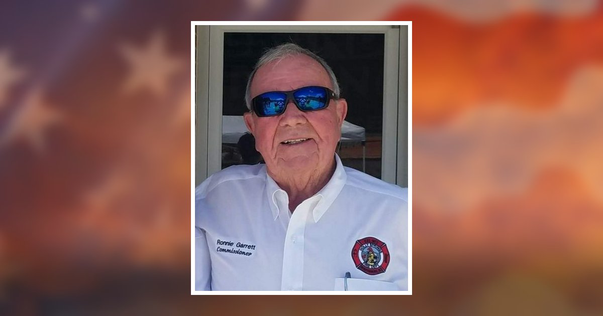 Ronald "Ron" Roy Garrett Obituary 2023 Seawright Funeral Home & Crematory