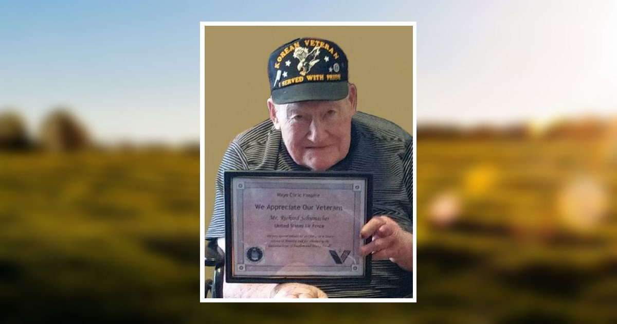 Richard Schumacher Obituary March 19, 2019 - Worlein-Hoff Funeral Homes