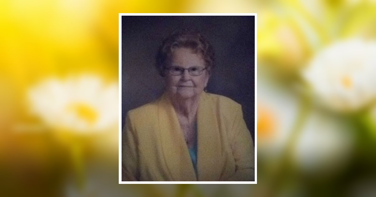 Doris Malone Holman Obituary 2022 TisdaleLann Memorial Funeral Homes