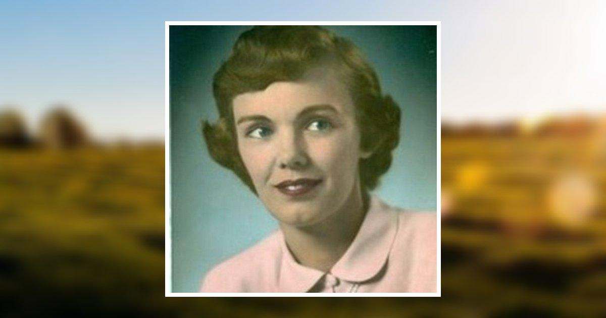 Lucille Heed Obituary 2016 GeartyDelmore Funeral Chapels