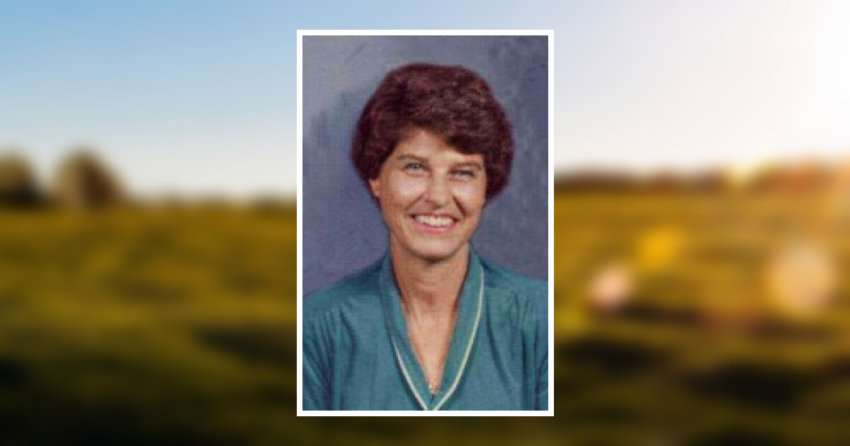 Peggy Oliver Watson Obituary - Gentry-Newell & Vaughn Funeral Home