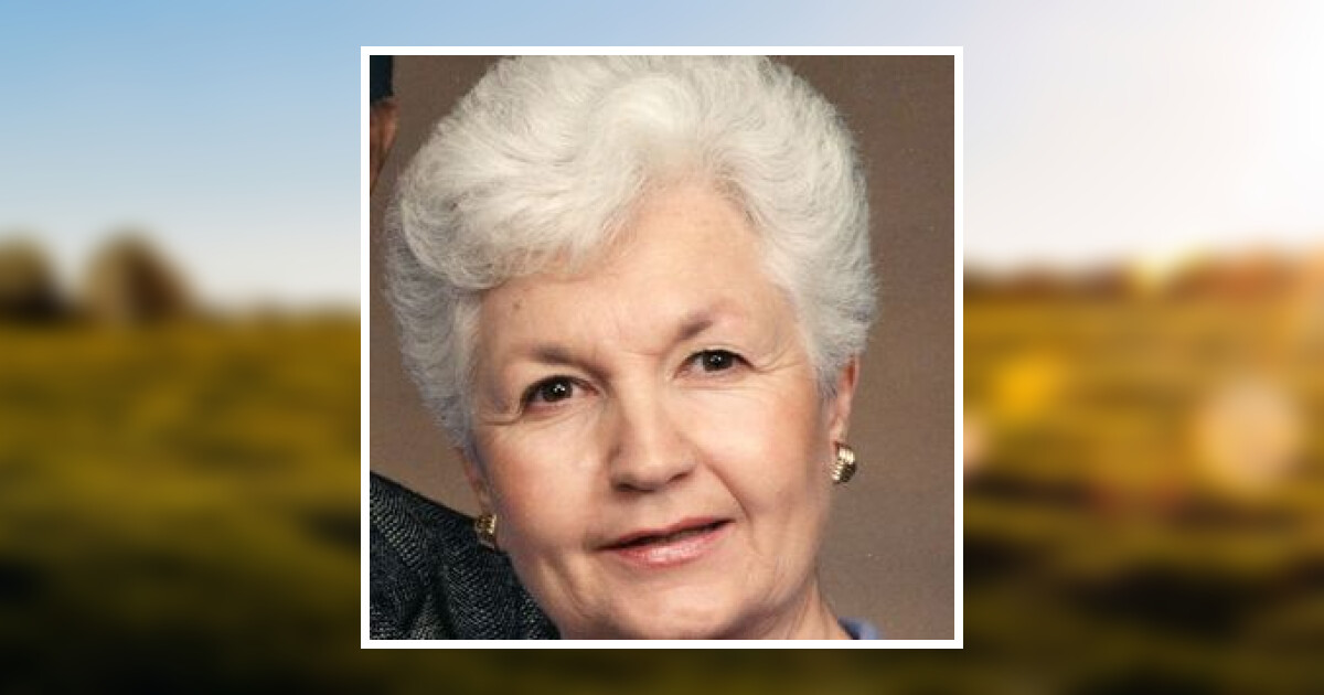 Josephine Rich Obituary 2022 Mcdonald Funeral Homes