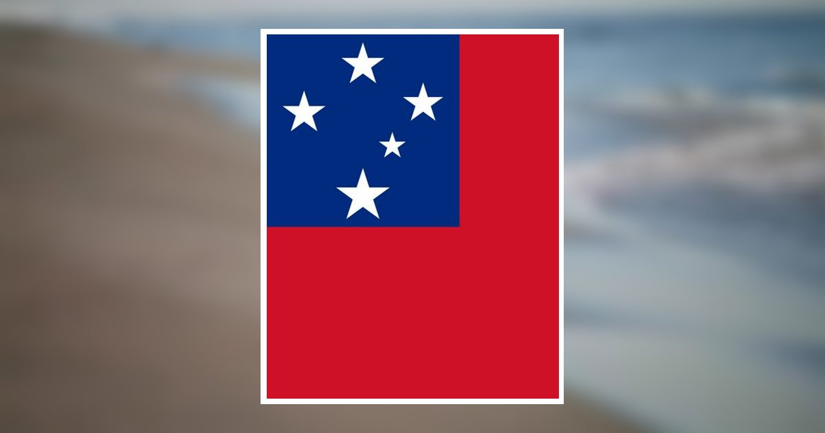 Portrait of Taumaloto Salavea