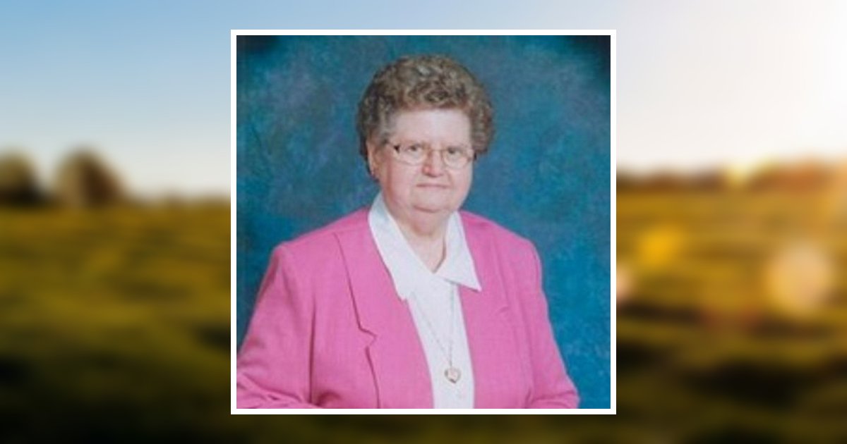 Mary Ann Ballman Obituary 2015 Kinsley Mortuary, Padden Funeral