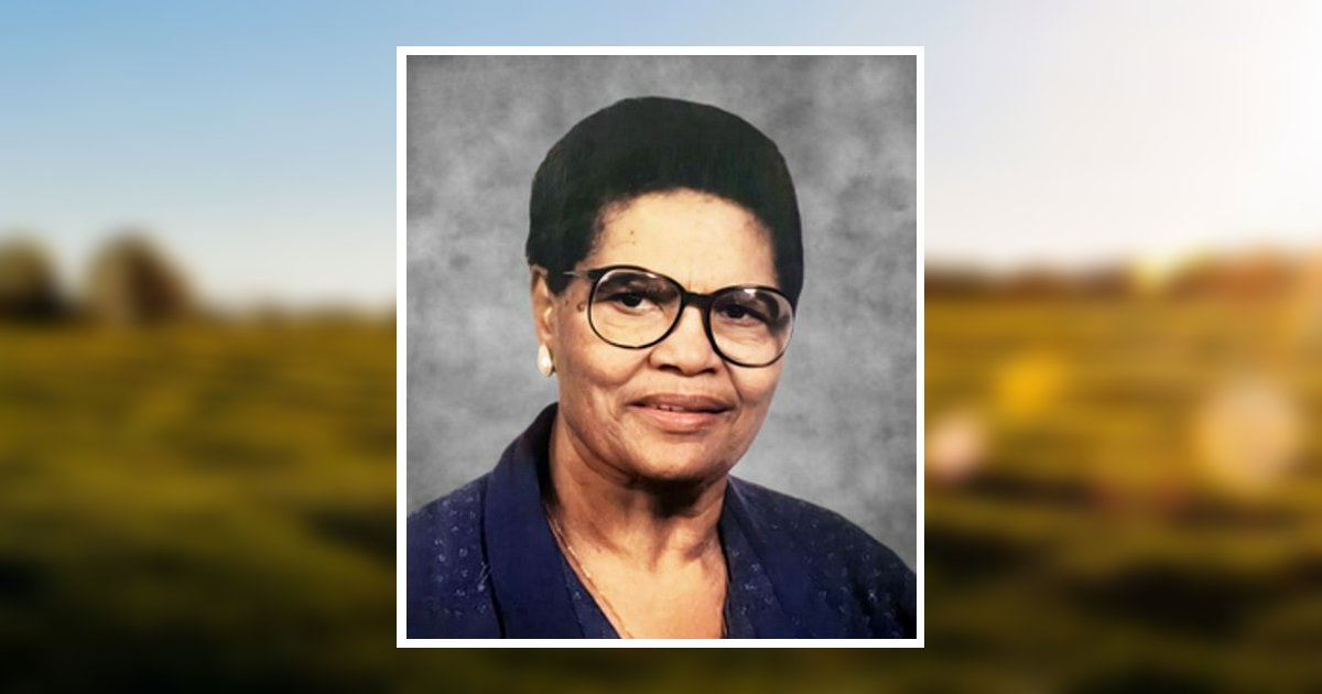 Bernice Smith Obituary 2022 Ward Funeral Homes