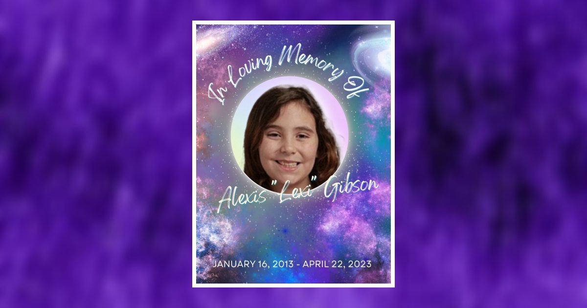 Alexis "Lexi" Gibson Obituary 2023 Bradshaw Funeral