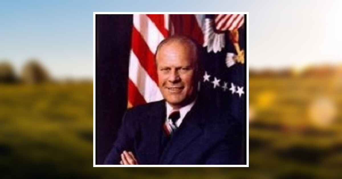 Gerald R. Ford Obituary 2006 - Westcott Funeral Home