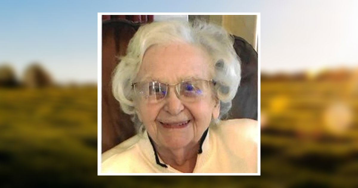 Mavis Shanklin Obituary 2023 Benjamin Funeral Service