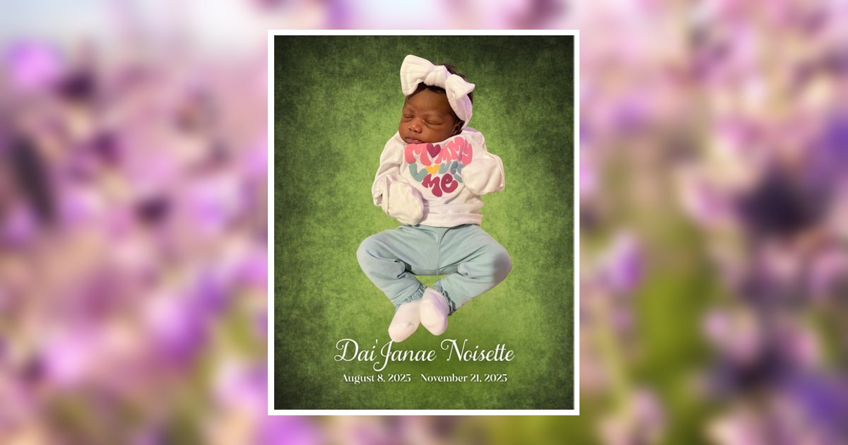 Daijanae Noisette Obituary, Jacksonville, FL