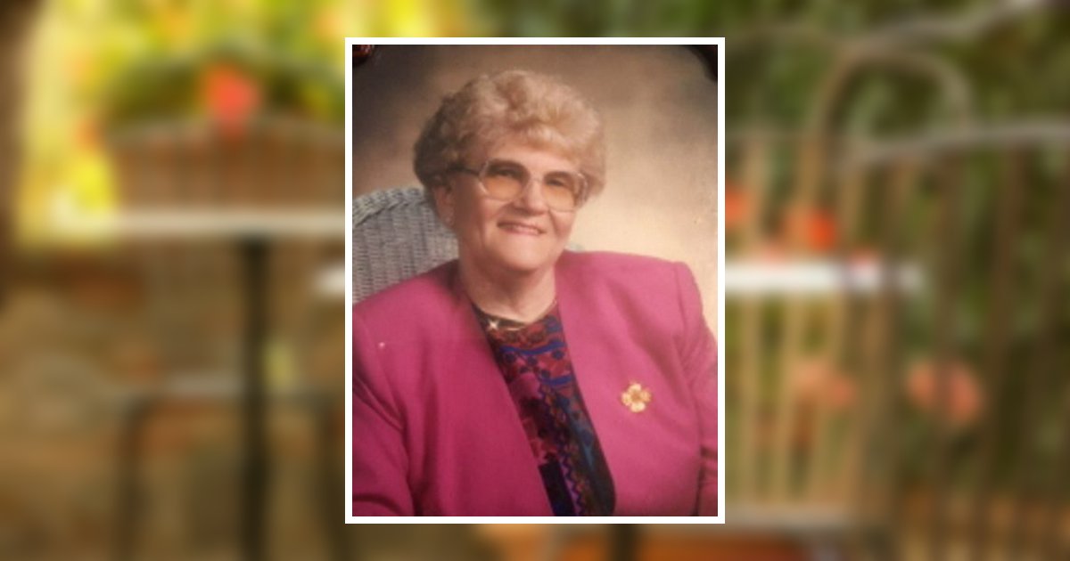 Joyce M. Bamberger Obituary 2019 Steuernol & McLaren Funeral Homes