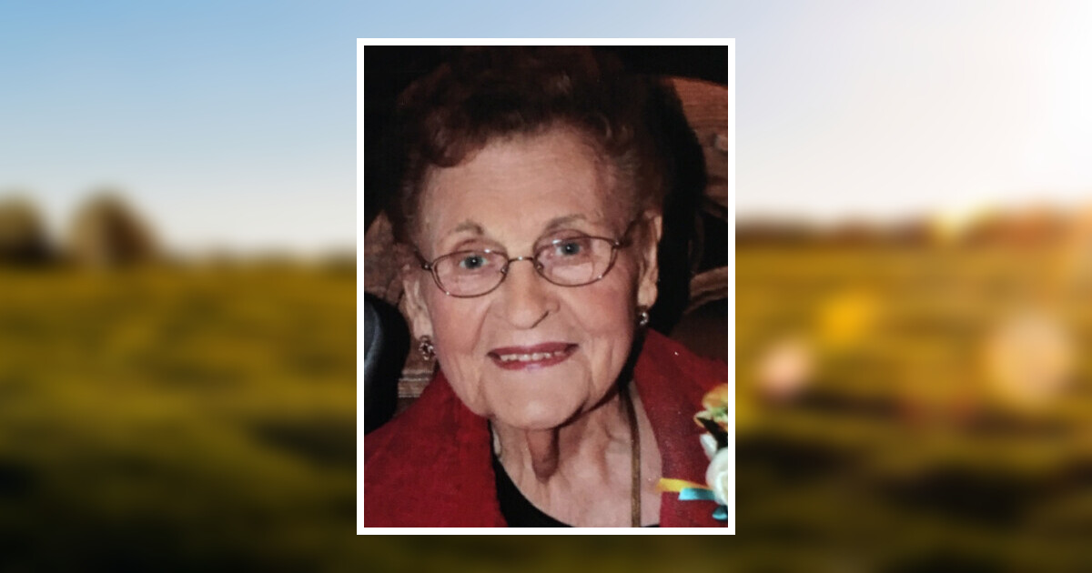 Irene R Burbach Obituary Wintz And Ray Funeral Home