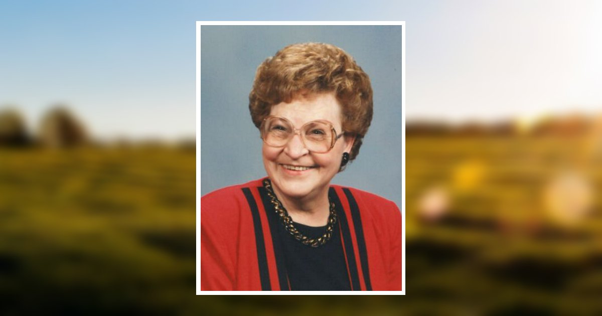 Ruth (Oster) Schneider Obituary 2021 Baue Funeral Homes