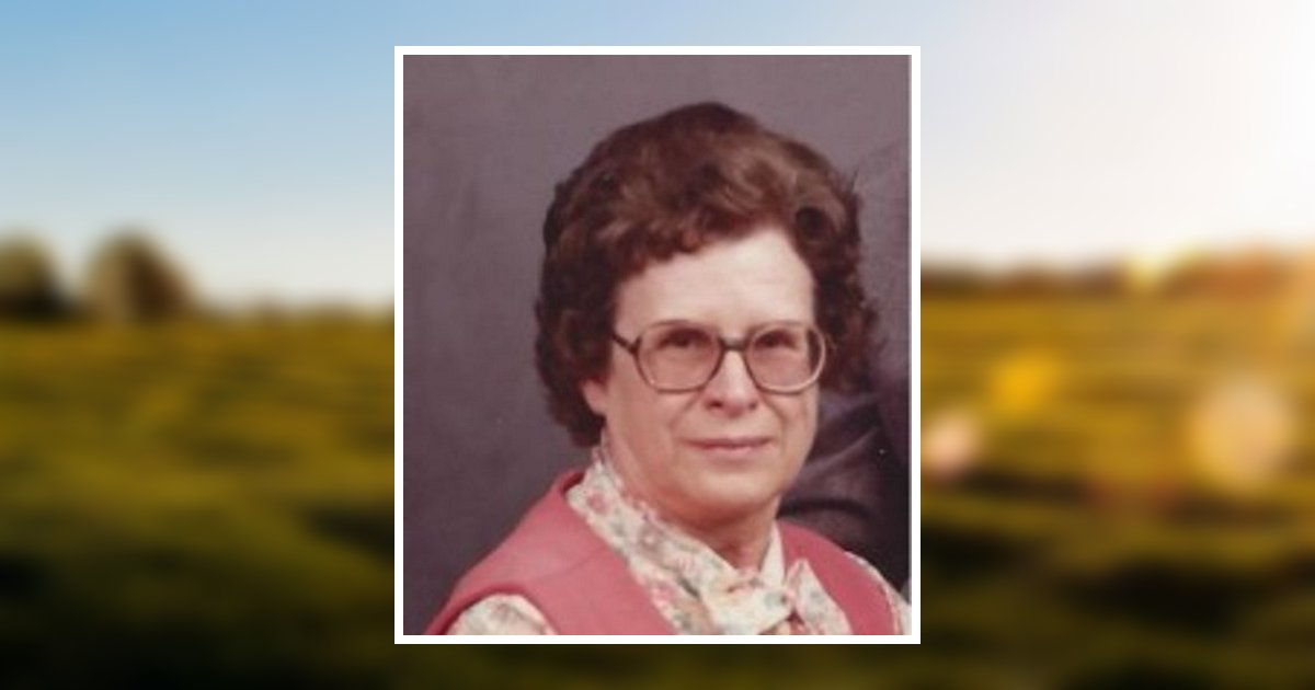 Mrs. Hilda Schmidt Obituary 2012 Hanlin Funeral Home
