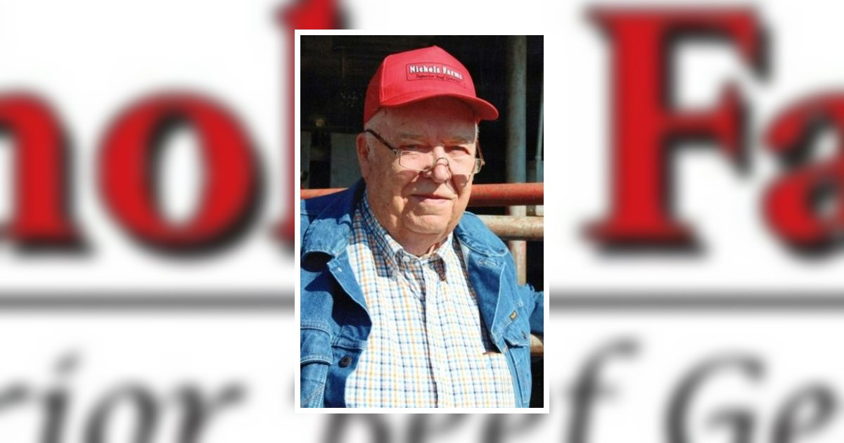 Dave Nichols Obituary 2023 Schmidt Family Funeral Home