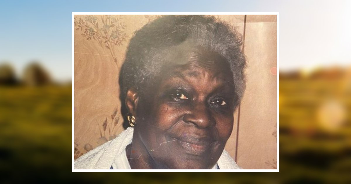 Elnora Thomas Obituary 2021 Pasley's Mortuary