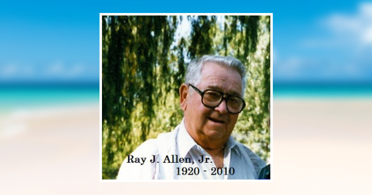 Ray Jacob Allen, Jr. Obituary - Newcomer Toledo