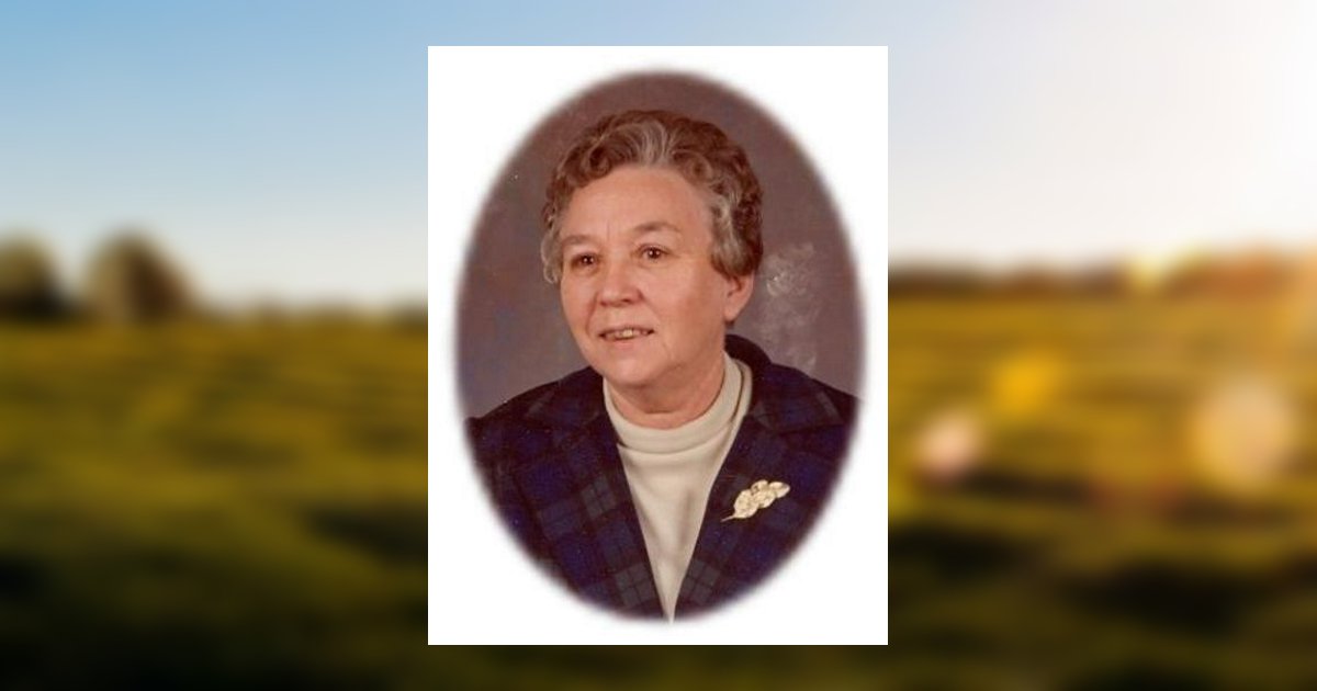 Edith Oberlin Obituary 2010 Smith Family Funeral Homes
