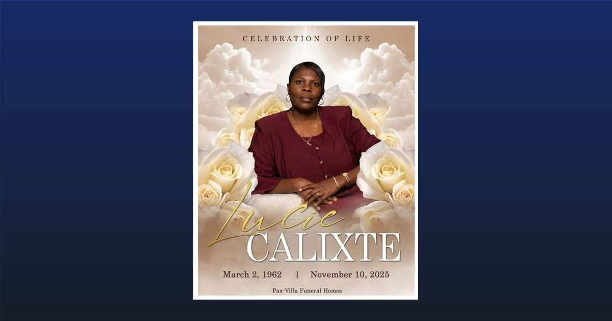 Lucie Calixte Obituary, Orlando, FL