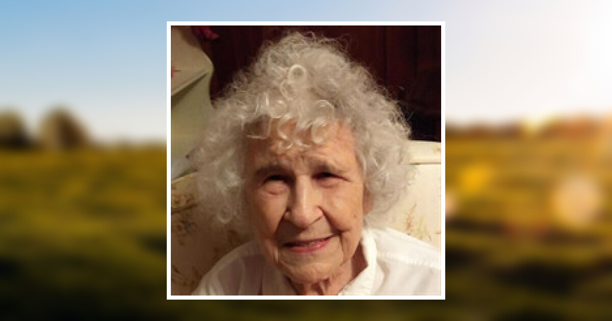 Betty Rouse Obituary 2022 - Thomas Poteet & Son Funeral Directors