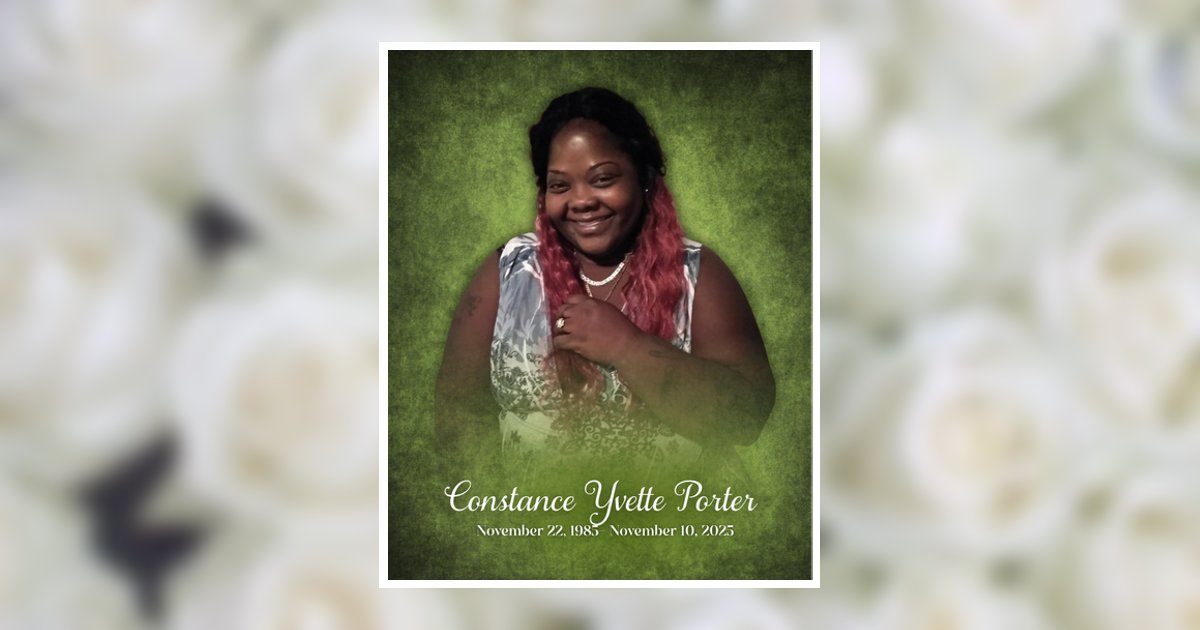 Constance Yvette Porter Obituary, Jacksonville, FL
