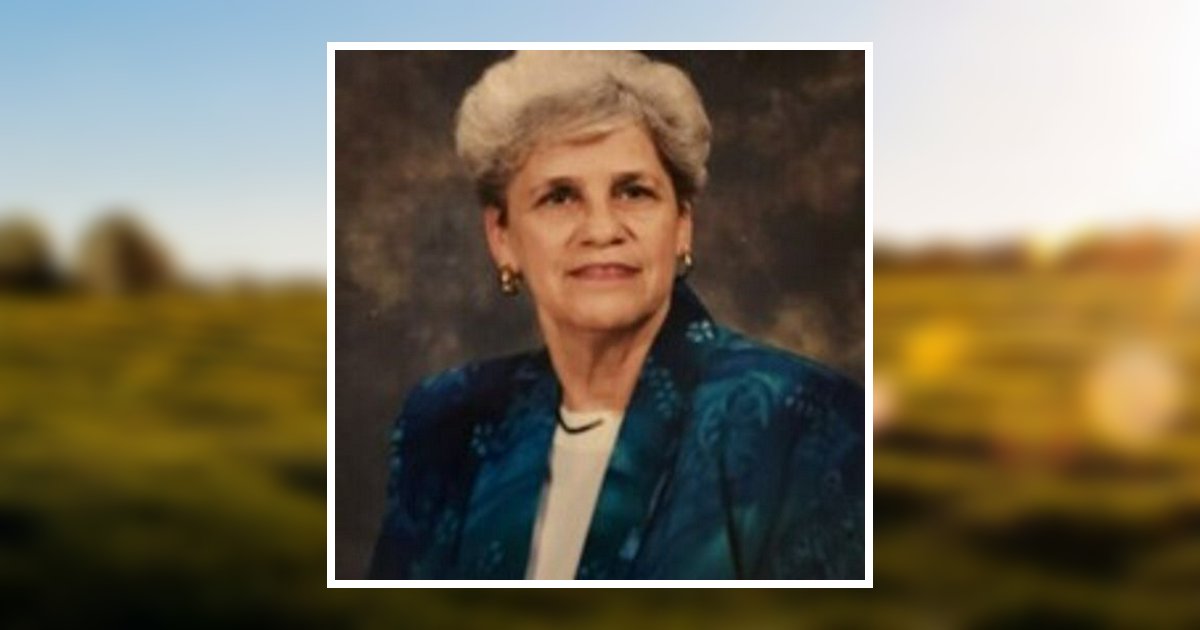 Louise Wishon Martin Obituary October 15, 2023 Gentry Family Funeral