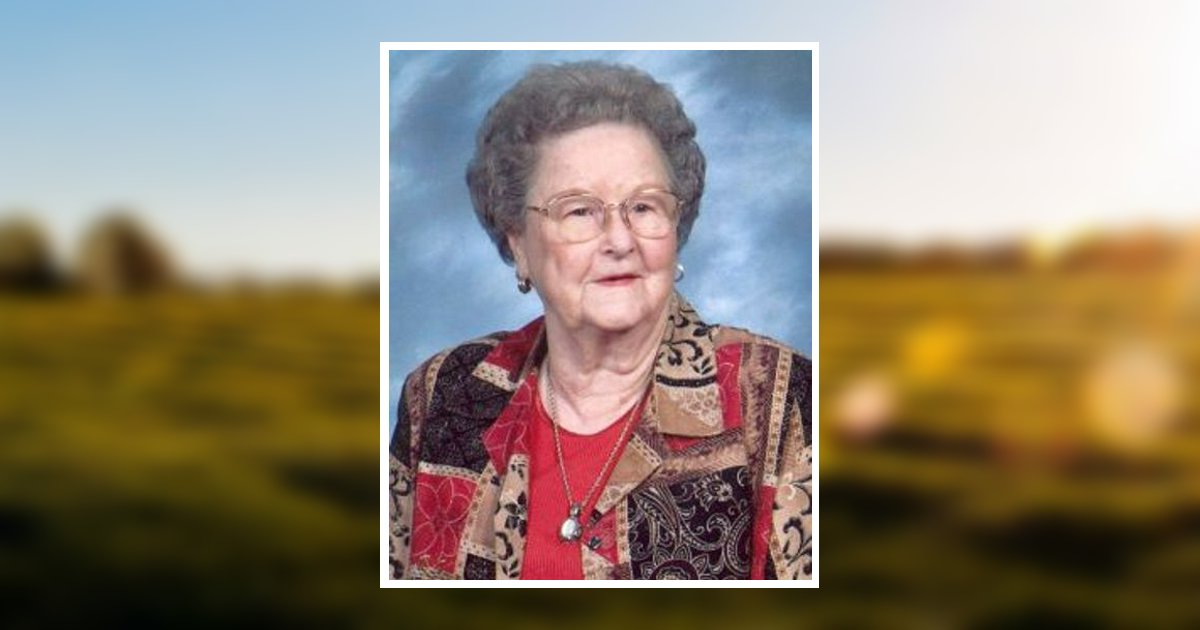 Dura McCool Obituary 2013 Morrison Funeral Home