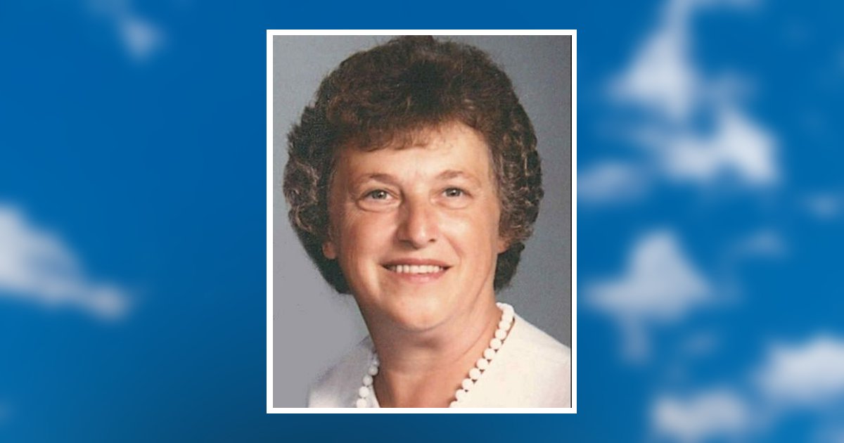 Doris Estella Shriner Obituary 2023 Stauffer Funeral Homes
