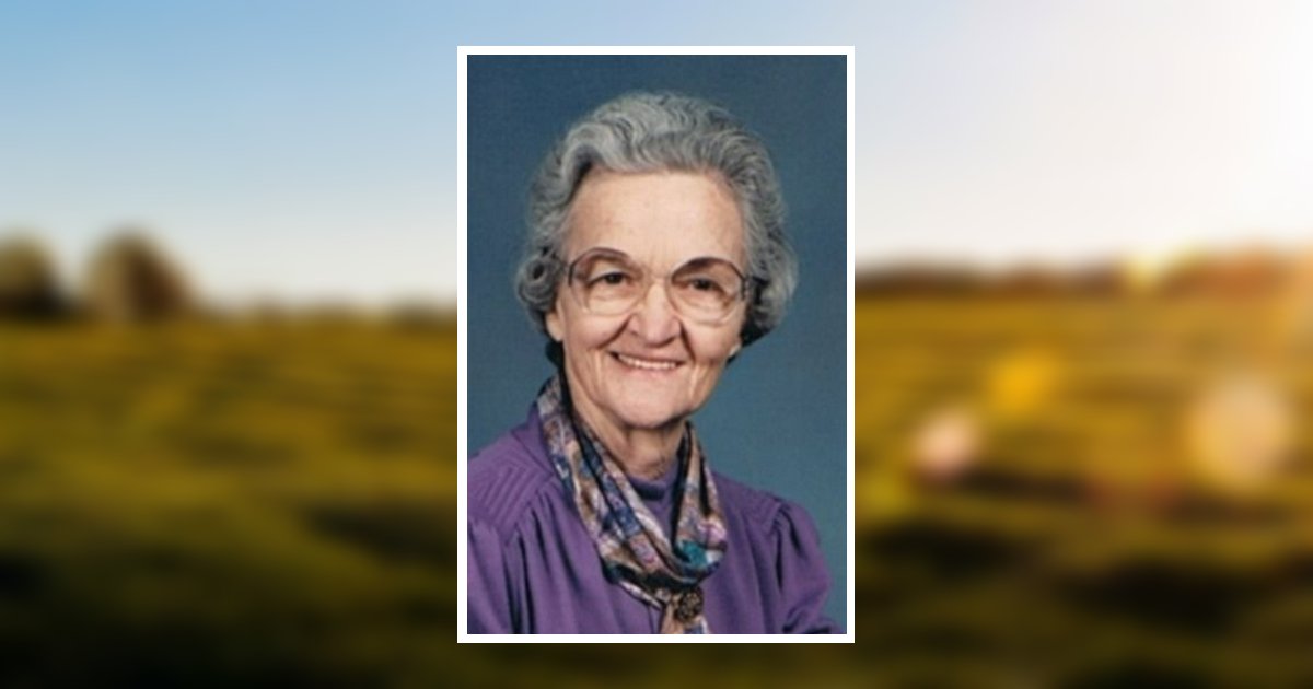 Irma Johnson Obituary 2013 BlaseStrauser Memorial Chapel