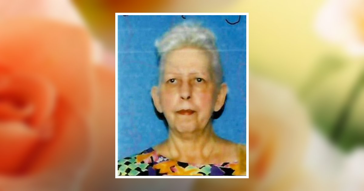Alice "Liz" Mapes May Obituary, Lockport, LA