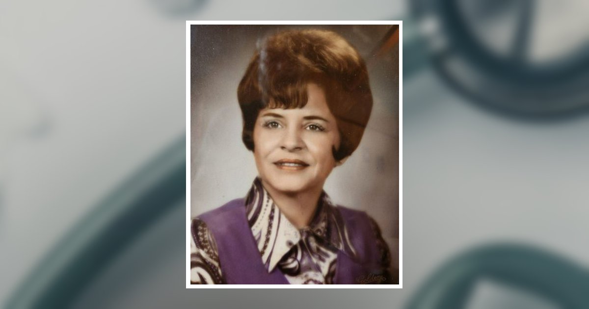 Orene Jones Hester Obituary 2024 Oliver Funeral Home of Eupora