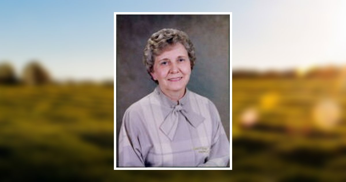Isabell Palmer Obituary 2018 Ward Funeral Homes