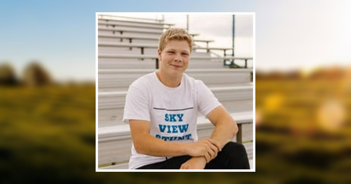 Tanner Brandon Moore Obituary 2024 Nelson Funeral Home