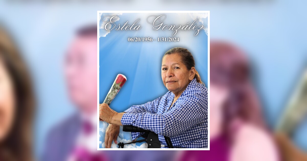 Estela Gonzalez Martinez Obituary 2024 - Martinez Funeral Chapels