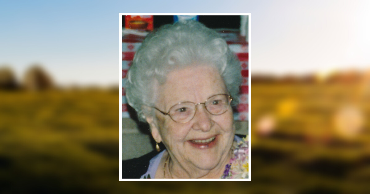 Eleanor Buss Obituary 2014 - Wichmann Funeral Homes