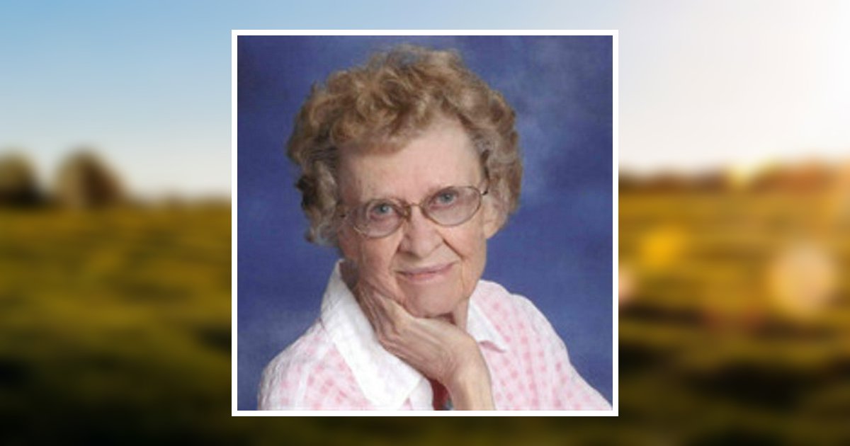 Della Bernice Jacobson Obituary 2016 Olson Funeral & Cremation