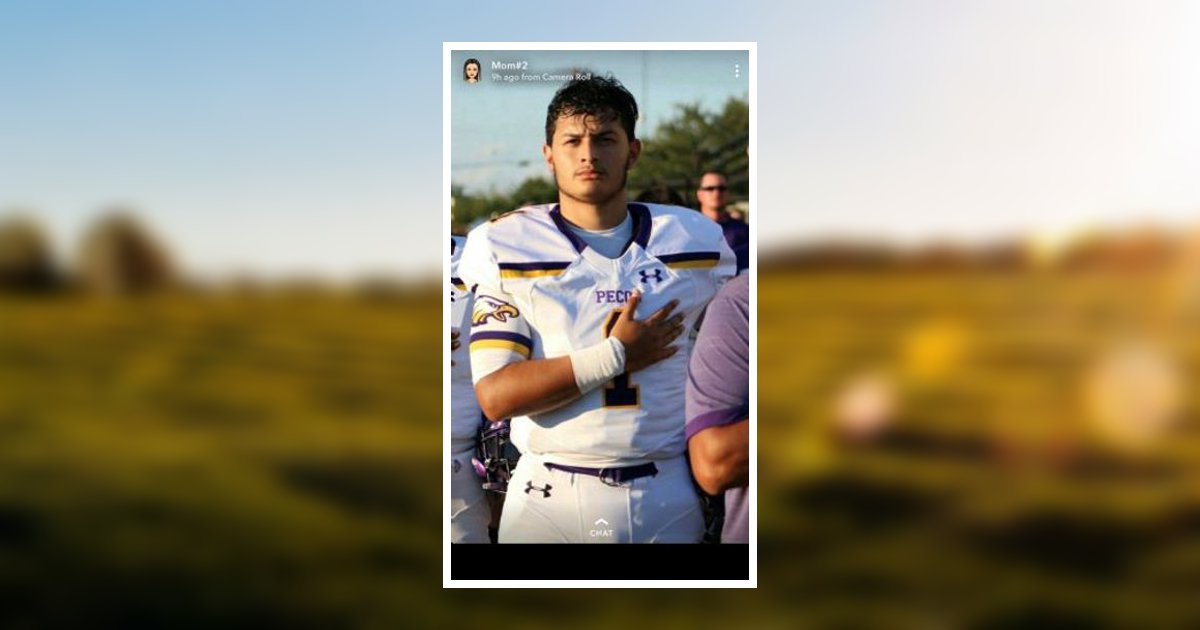 Jonathan Aguilar Obituary 2019 Pecos Funeral Home