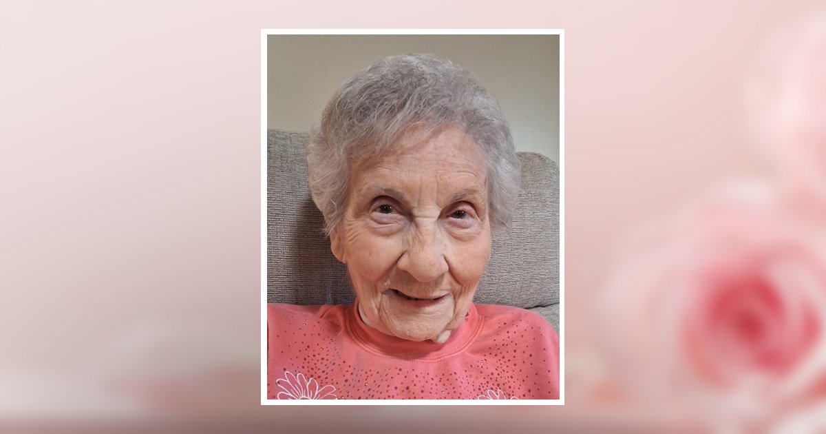 Portrait of Peggy June Becker