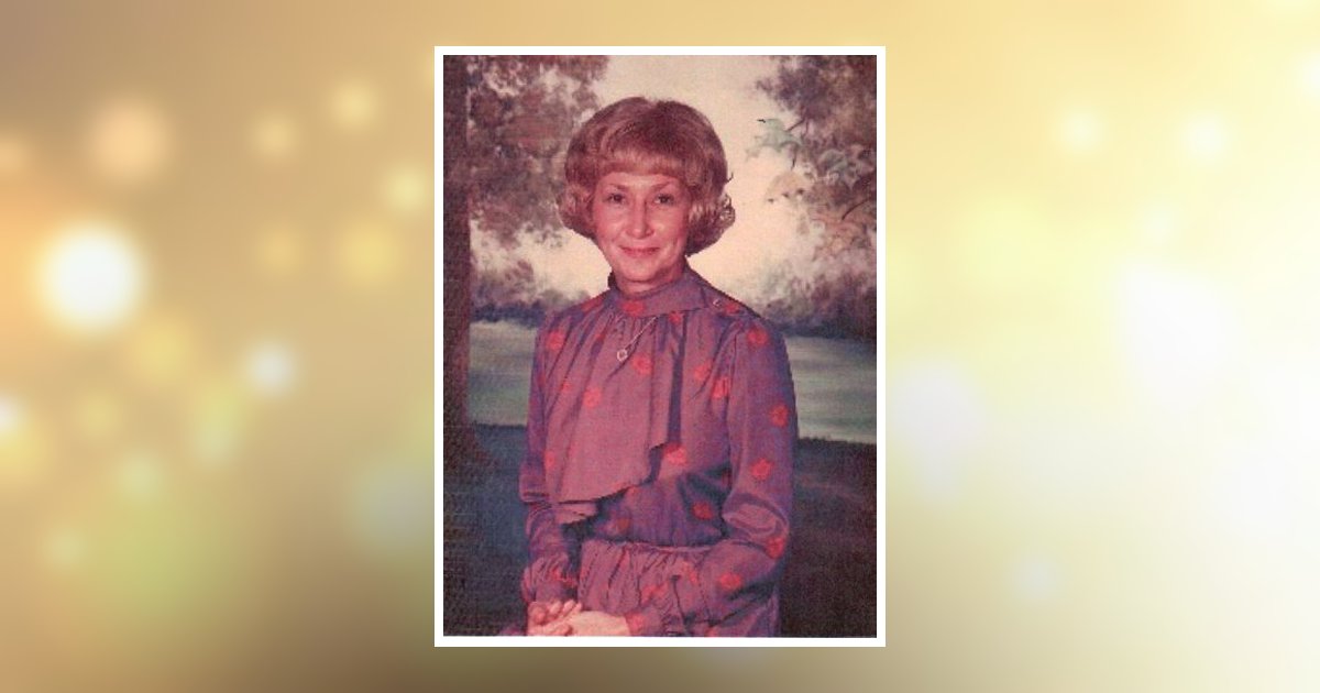 Sylvia “Billye” Carrington , formerly of Wartburg Obituary 2022