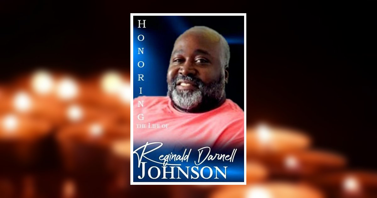 Reginald Johnson Obituary Dec 4, 2023 - Sewell Mortuary