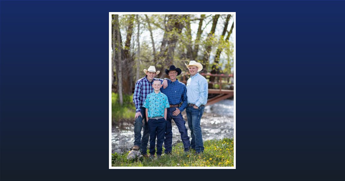 Trent W. Smith Obituary 2023 Grand Teton Funeral Home Driggs