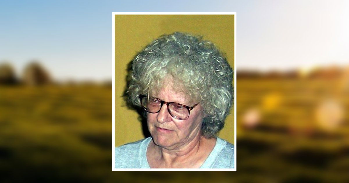 Lenora Jean (Nohrenberg) Sweeney Obituary 2005 AndersonTeBeest