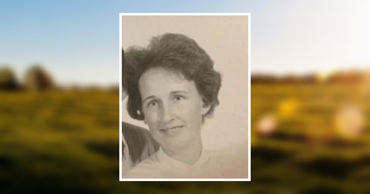 Grace Carr Obituary April 20, 2022 Halbritter Wickens Funeral Services