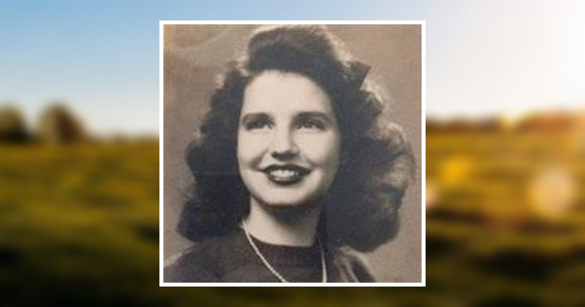 Mary Massery Obituary 2019 Smith Family Funeral Home
